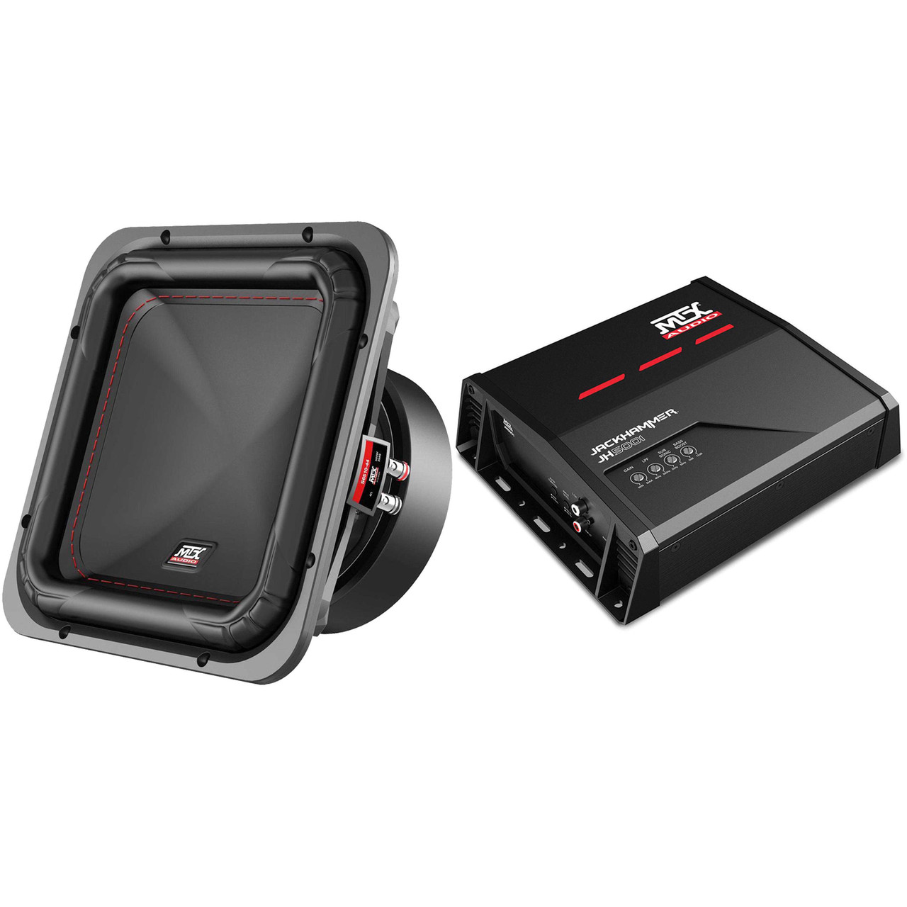 MTX JH5001 Jackhammer Series 500W x 1 @ 1-Ohm Class D Mono Block