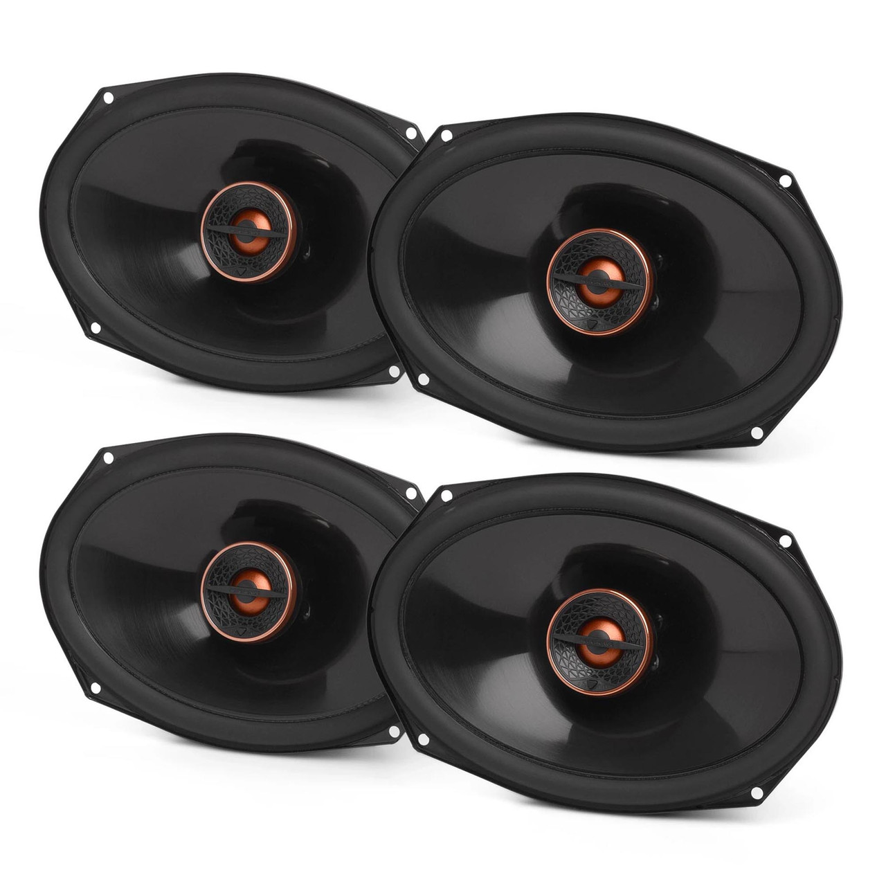 Infinity (2) Pairs REF697F Reference Series 6x9” Two-way car audio