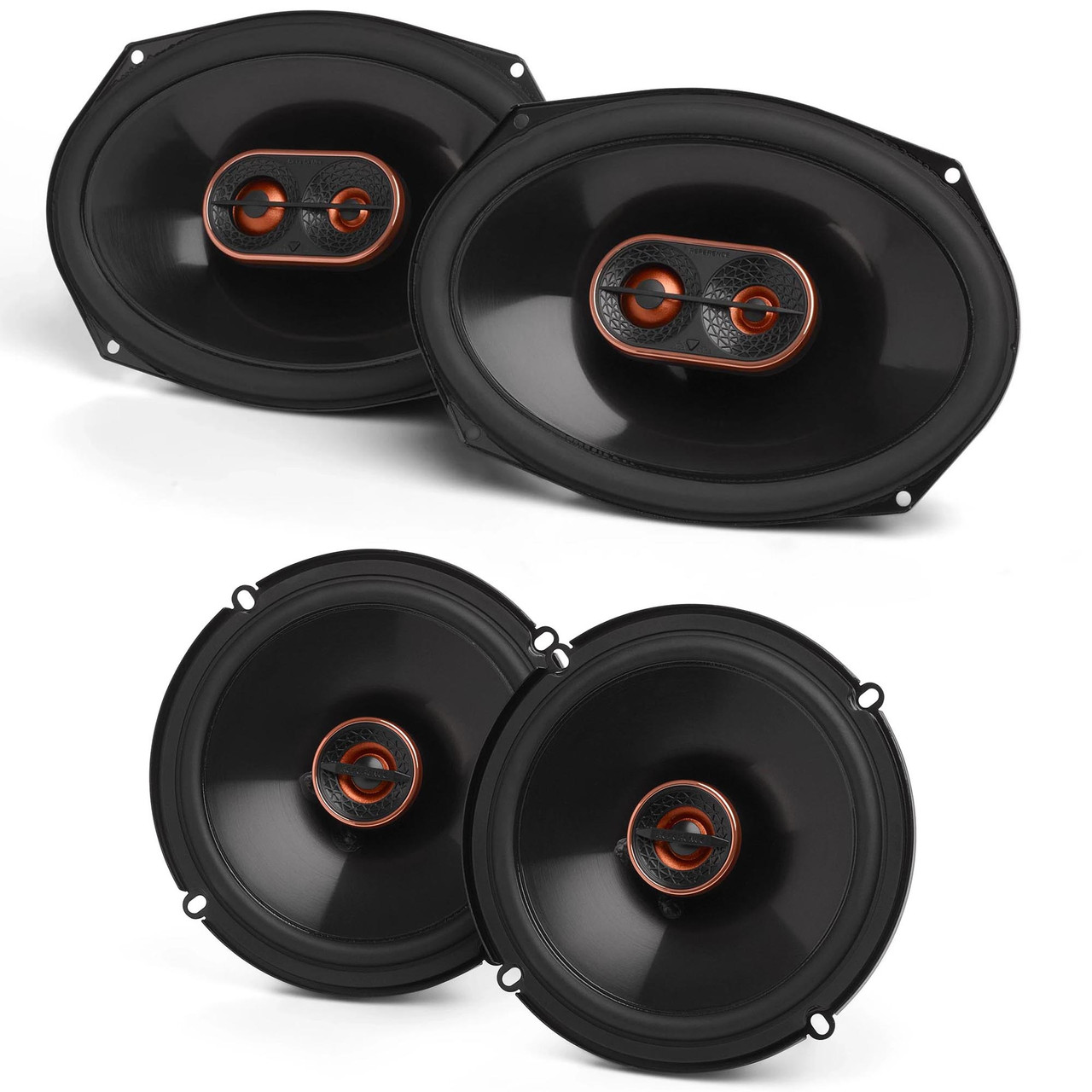 Infinity Reference Series Pair REF607FSL Shallow Mount Coax