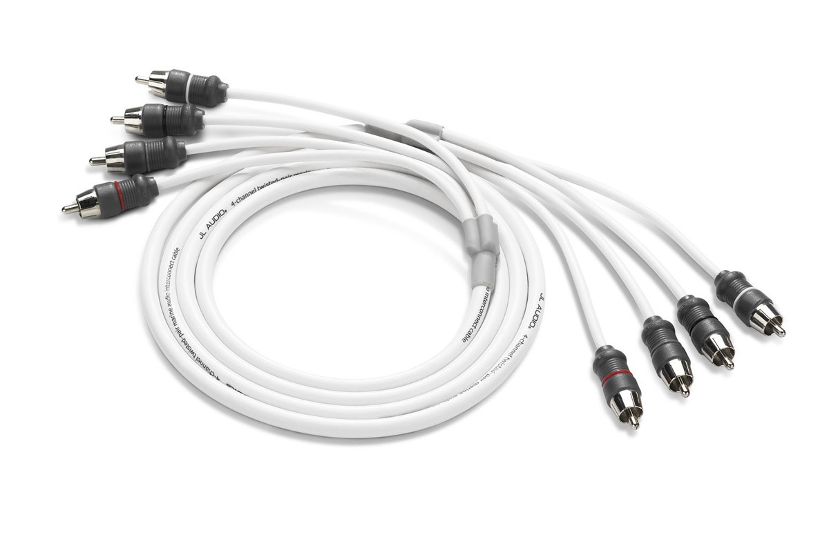 JL Audio XMD-WHTAIC4-6: 4-Channel 6 ft (1.83 m) Marine Audio