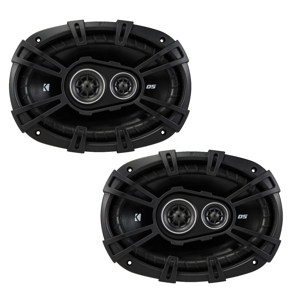 Kicker DSC6930 6x9-Inch (160x230mm) 3-Way Speakers, 4-Ohm (Pair