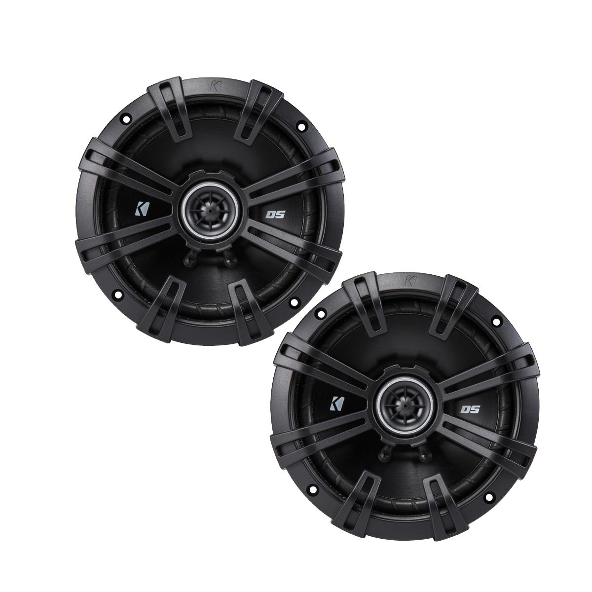 Kicker DSC670 6.75-Inch (165mm) Coaxial Speakers, 4-Ohm (Pair