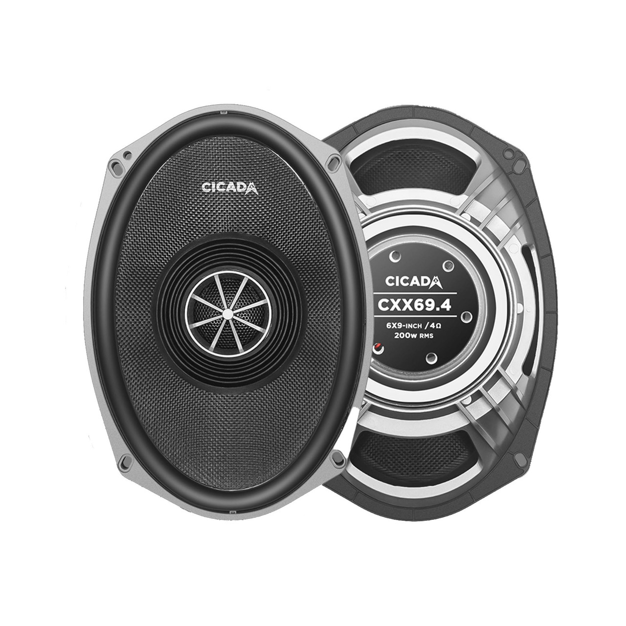 Cicada Audio CXX69.4 - Pro Coaxial Speakers 6x9-inch - 4 Ohm - 2