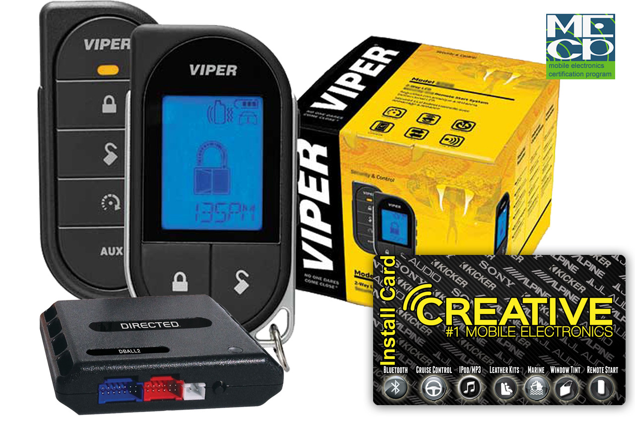 Viper 5706V 2way Lcd Sec/Rst 1mile Range - Price Includes Standard  Installation