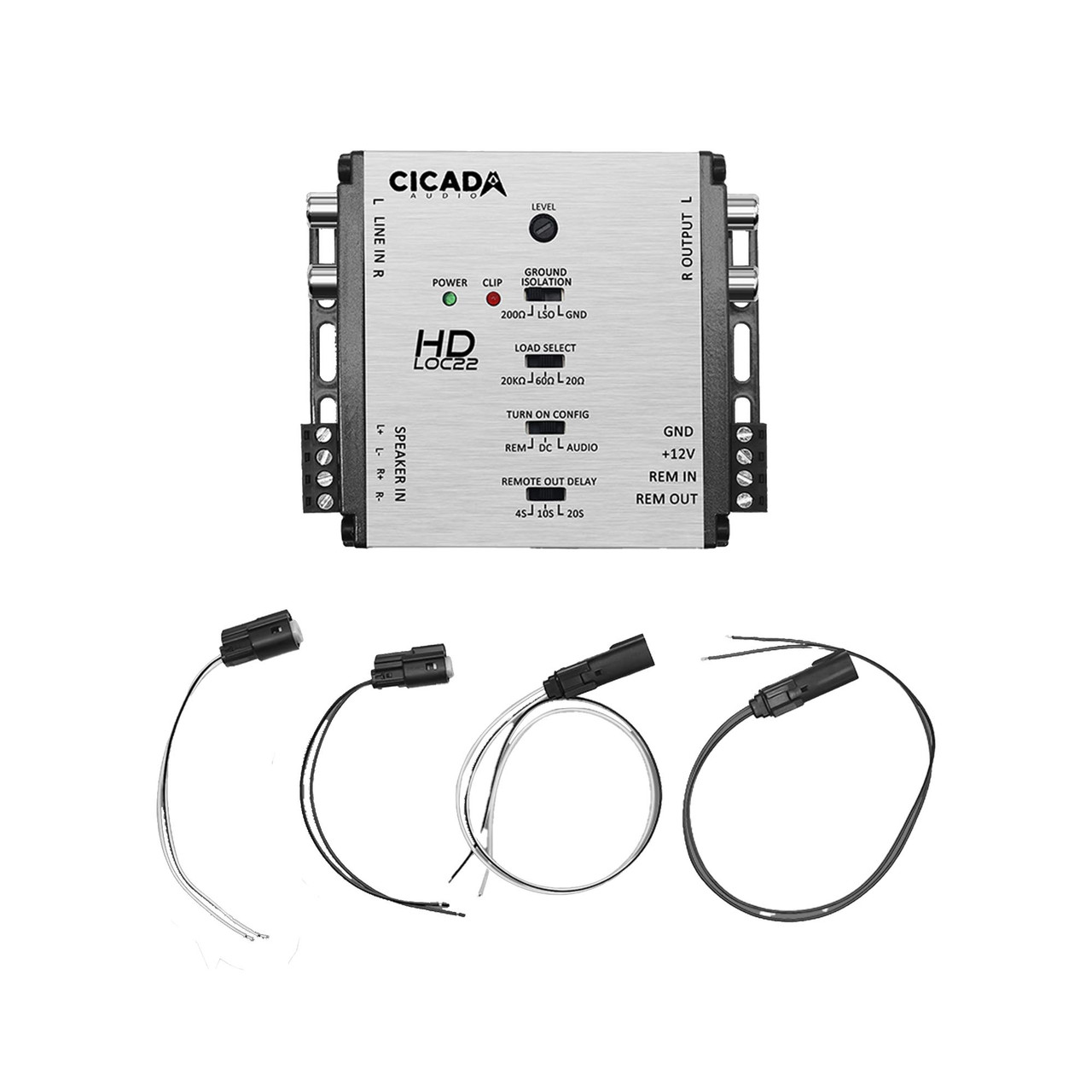Cicada Audio HDLOC-MAX2 - High Output 2-Channel Line Output
