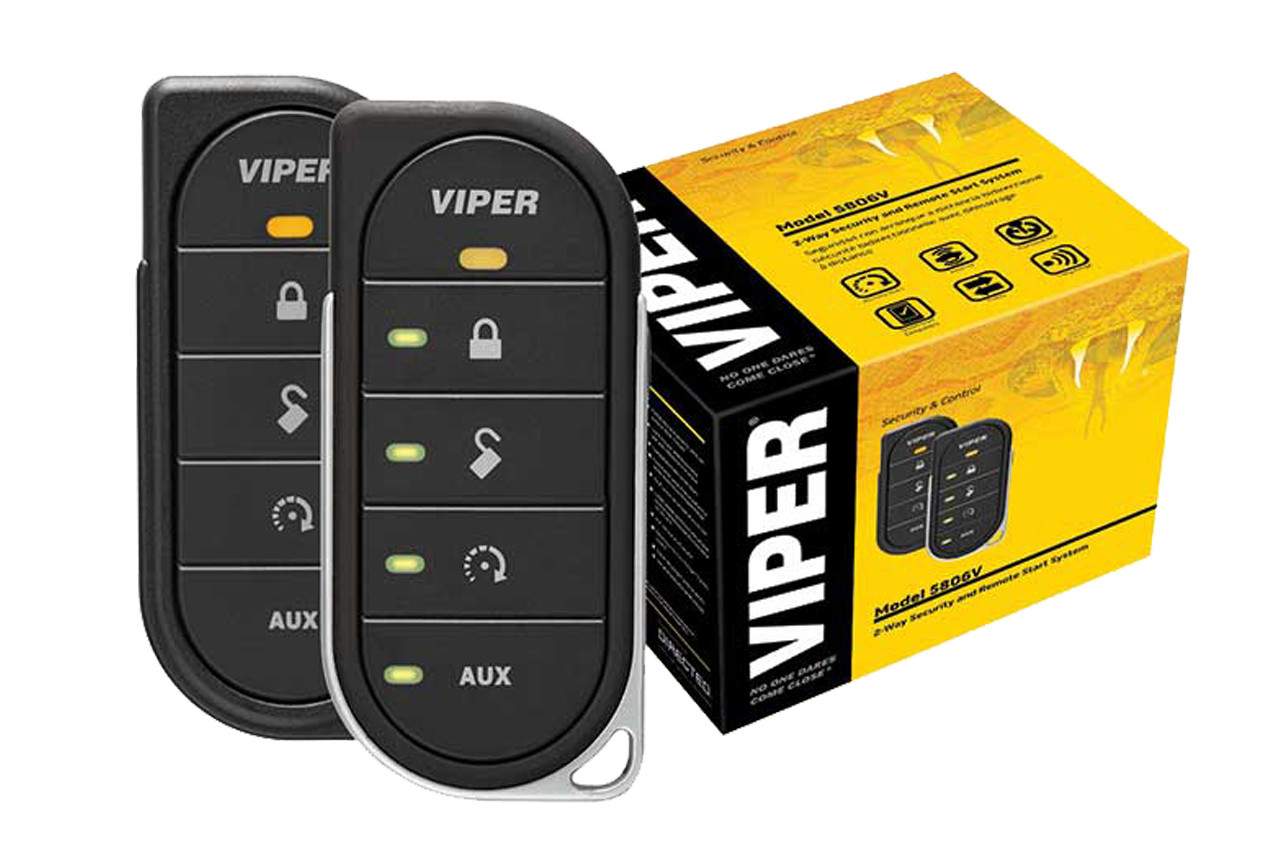 Viper 4706 Car Remote Start Keyless Entry 2 Way System New Viper 4706v