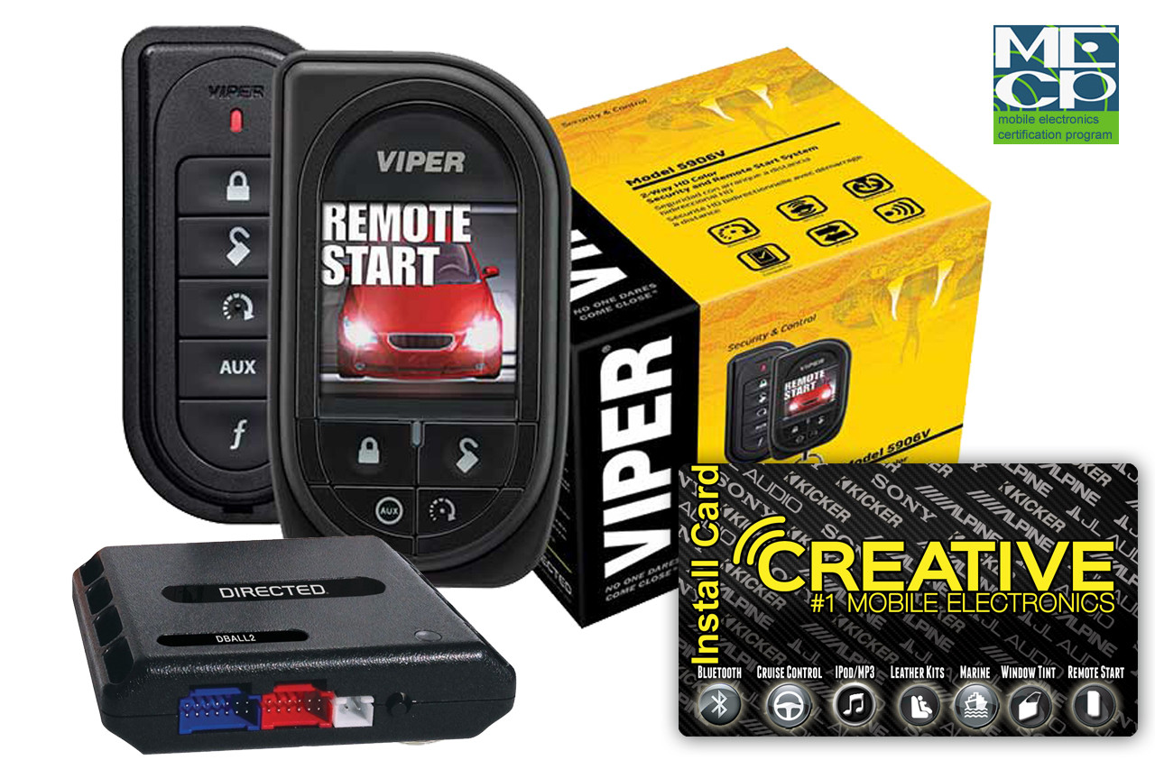 Viper 5906V Responder HD Sst 2way Security W/Remote Start - Price Includes  Standard Installation