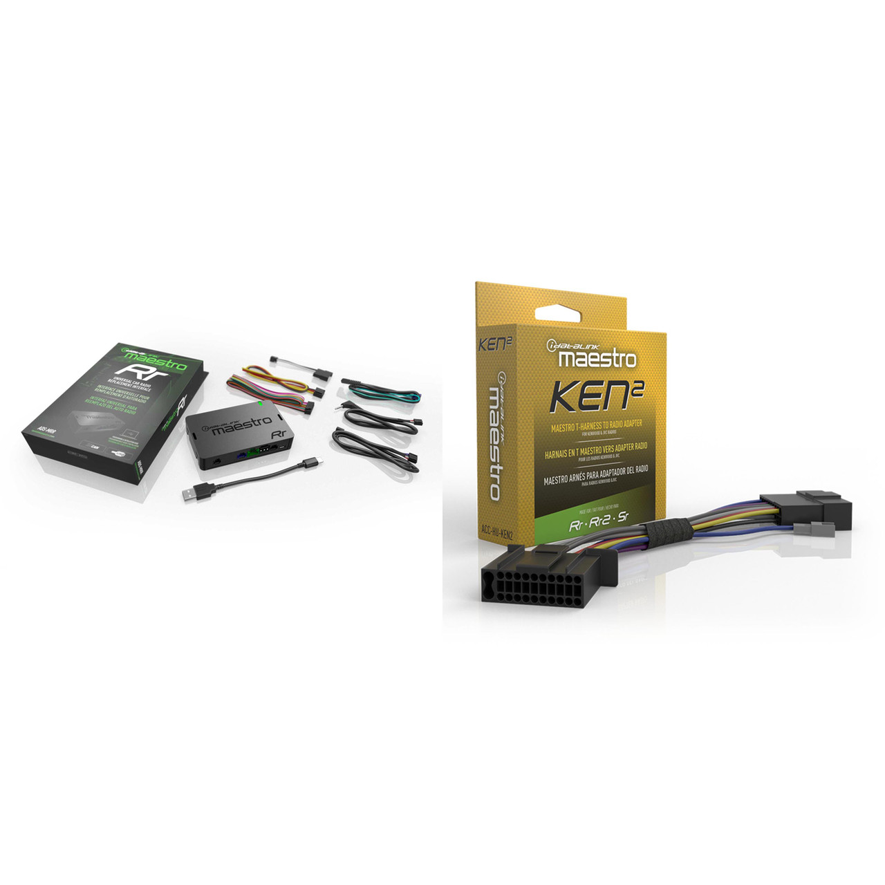 iDatalink ACC-HU-KEN2 Head Unit Adapter 16 Pin Harness For Kenwood