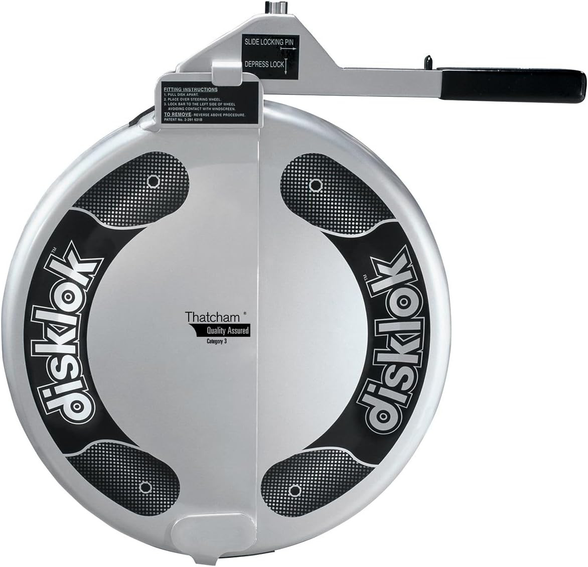 disklok ホイールロック Sサイズ Disklok Security Device - Steering Wheel Lock - Full Cover