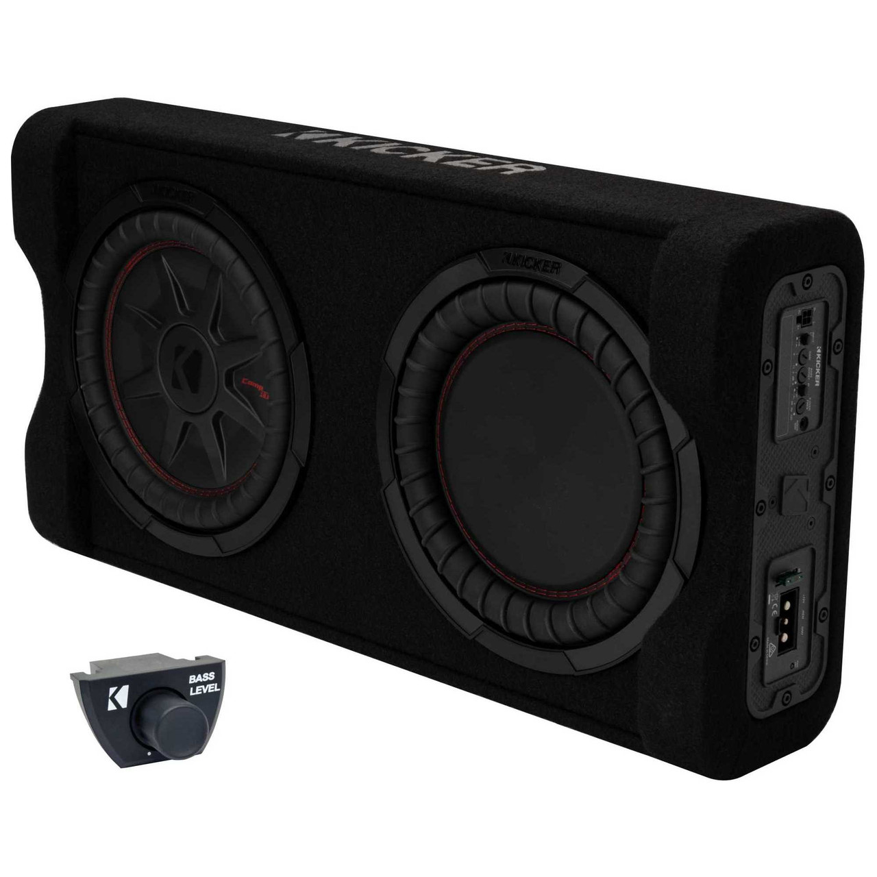 kicker アンプ内蔵ウーハーPT10 楽天市場】KICKER キッカー PT250 定格出力100Wアンプ内蔵 大口径25cm