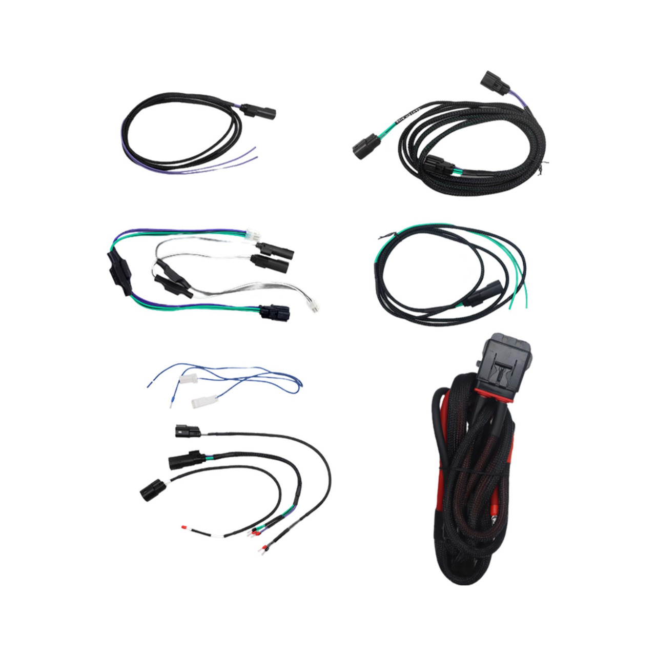 Cicada Audio HDFLXPro4K - 4-Channel FLX Wiring Harness Kit with 4