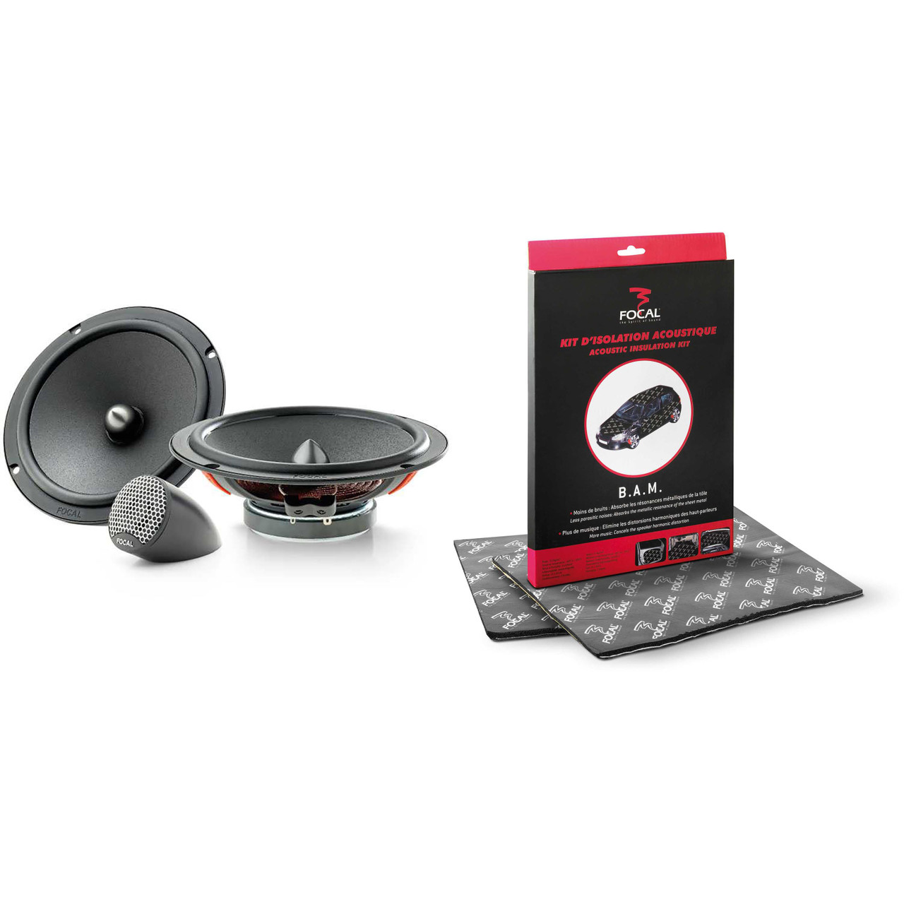 Focal ISU-165 Integration Series 6 Inch 2-Way Component Speakers