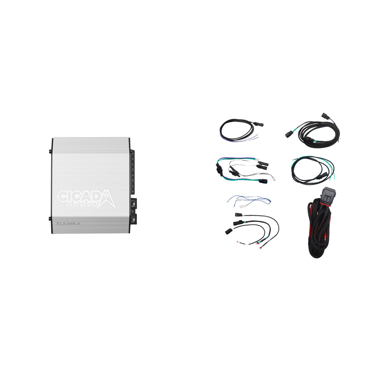 Cicada Audio FLX700.4 - 4 Channel x 175 Watts @ 2 Ohm Amplifier