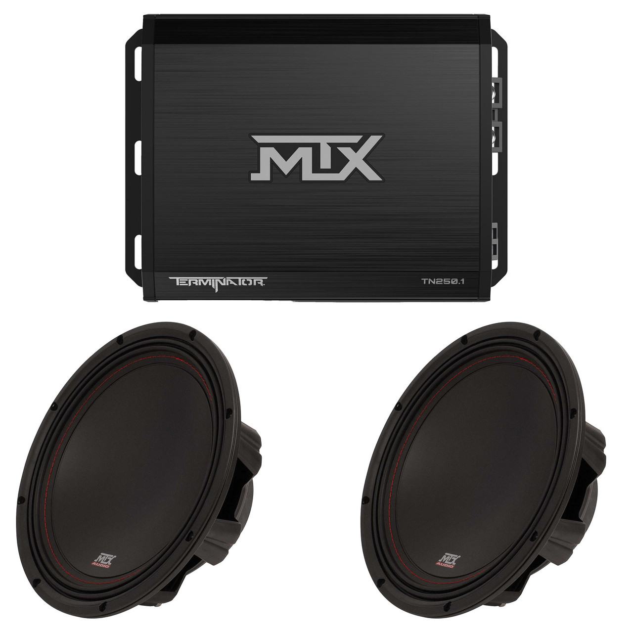 MTX TERMINATOR 250-Watt RMS 2Ω Mono Block Class D Amplifier and