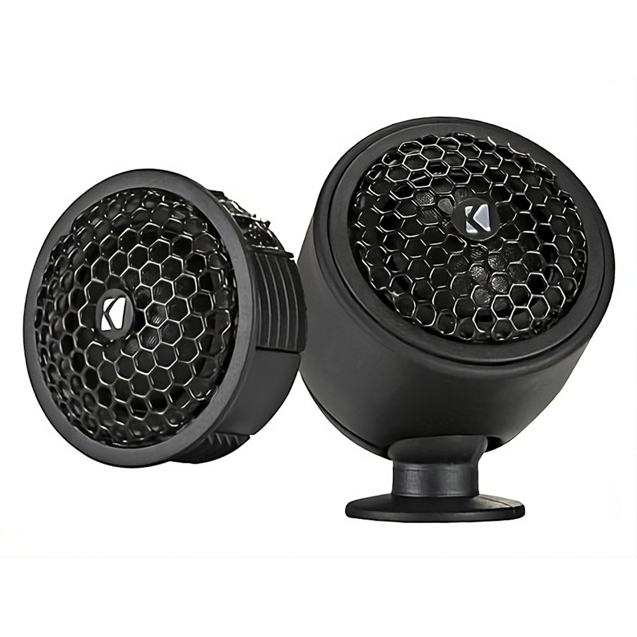 Kicker 51KST2504 - KST250 1-Inch tweeters w/x-overs and swivel