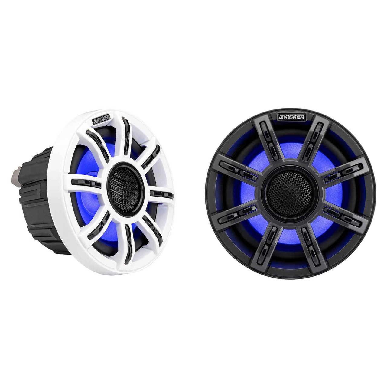 Kicker 51MSC654 - MSC 6.5-Inch Premium Marine 4-Ohm LED Coaxial