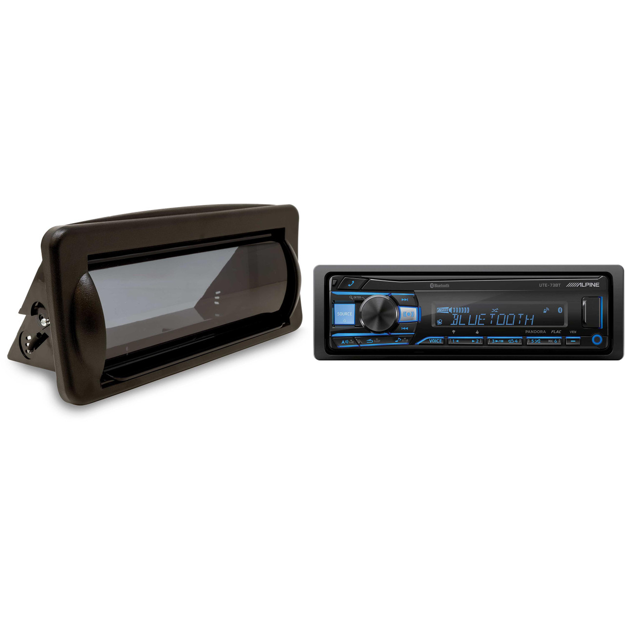Alpine UTE-73BT Mech-less Digital Media Receiver with Creative