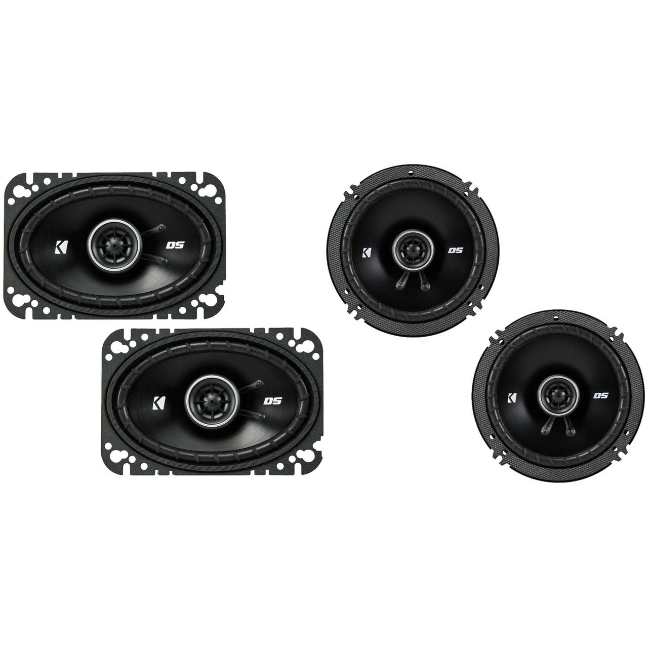 Kicker DSC650 6.5-Inch (160-165mm) Coaxial Speakers w/ 43DSC4604