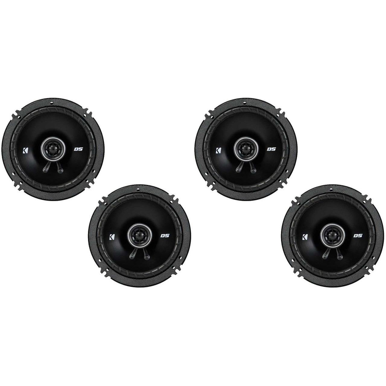 Kicker DSC650 6.5-Inch (160-165mm) Coaxial Speakers w/ 43DSC6504