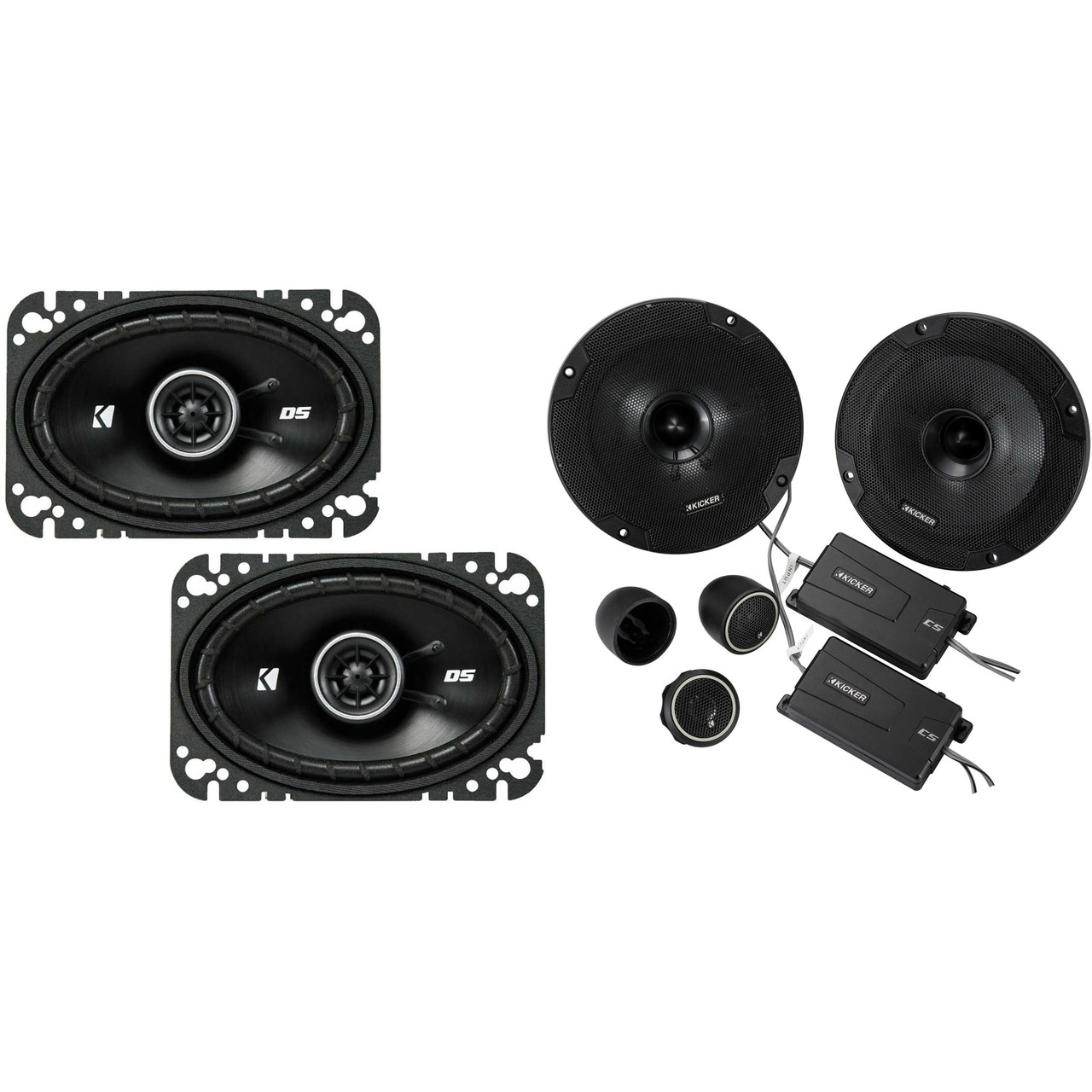 Kicker 46CSS654 CS-Series CSS65 6.5-Inch (160mm) Component System