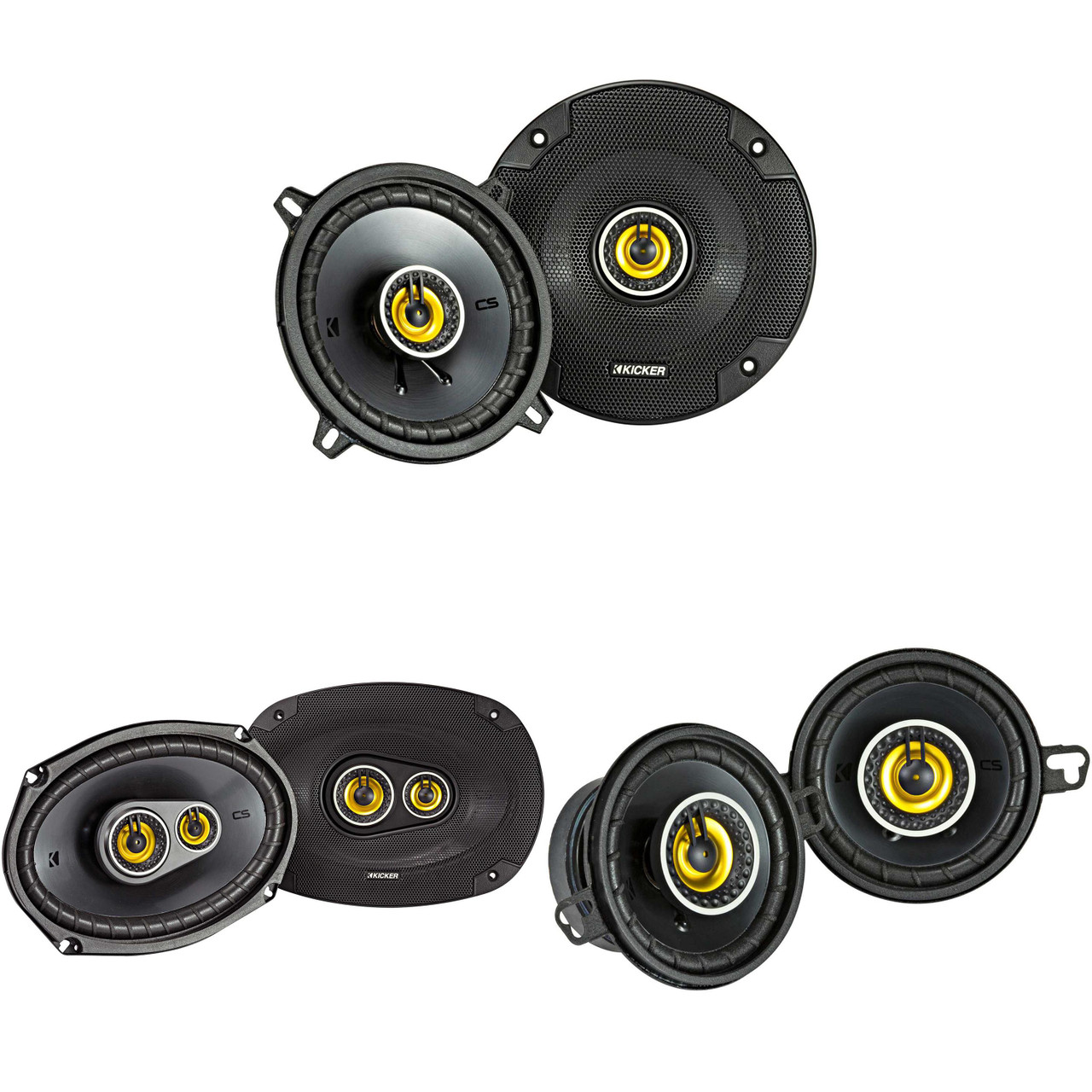 Kicker for Dodge Ram 2002-2011 Truck Speaker Bundle 46CSC6934 6x9