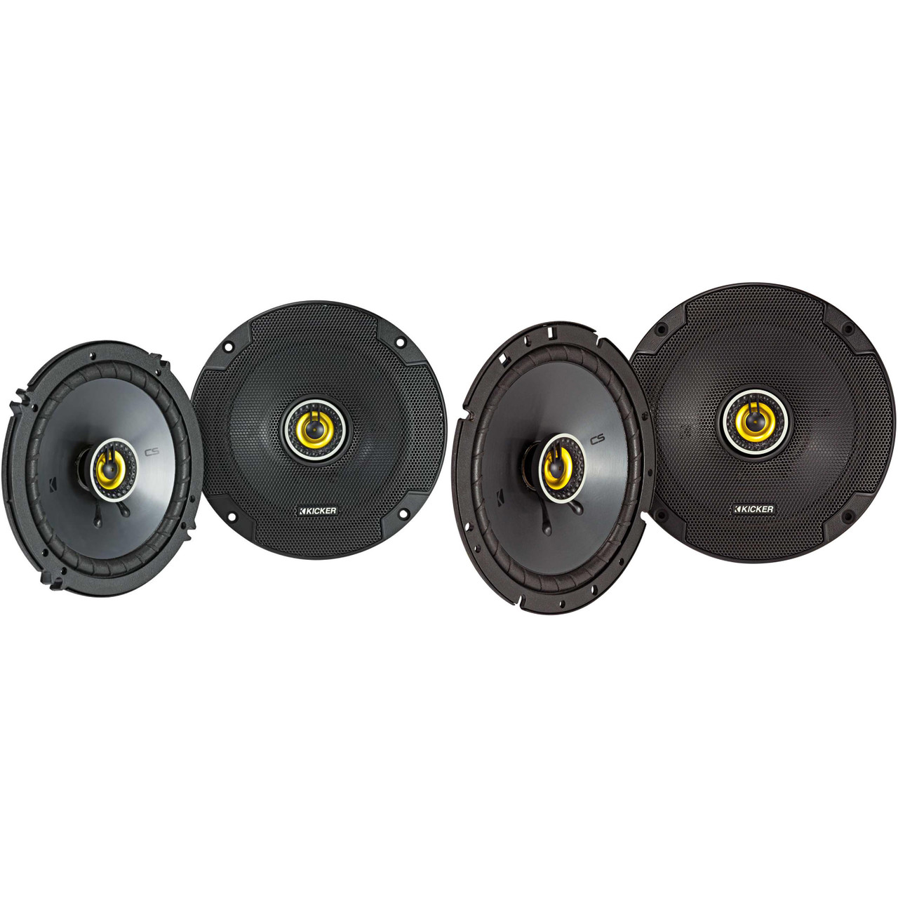 Kicker 46CSC674 CS-Series CSC67 6.75-Inch (165mm) Coaxial Speakers
