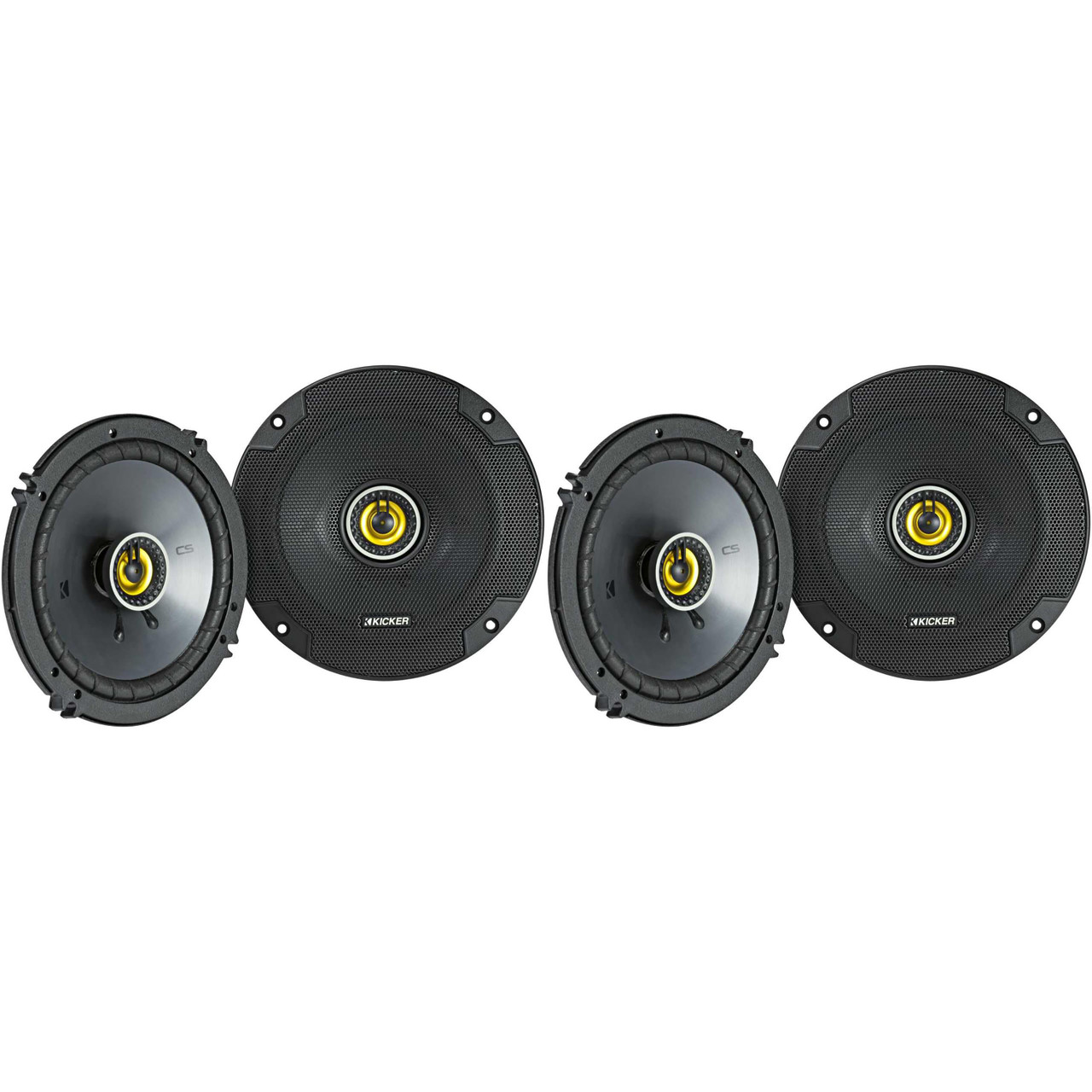 Kicker 46CSC654 CS-Series CSC65 6.5-Inch (160mm) Coaxial Speakers