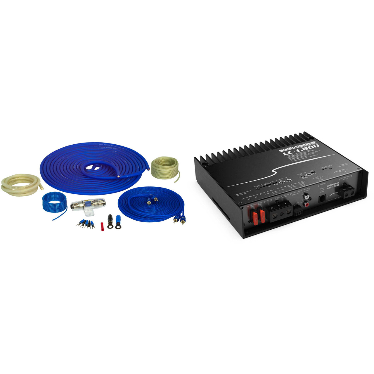 AudioControl LC-1.800 High-Power Mono Subwoofer Amplifier with