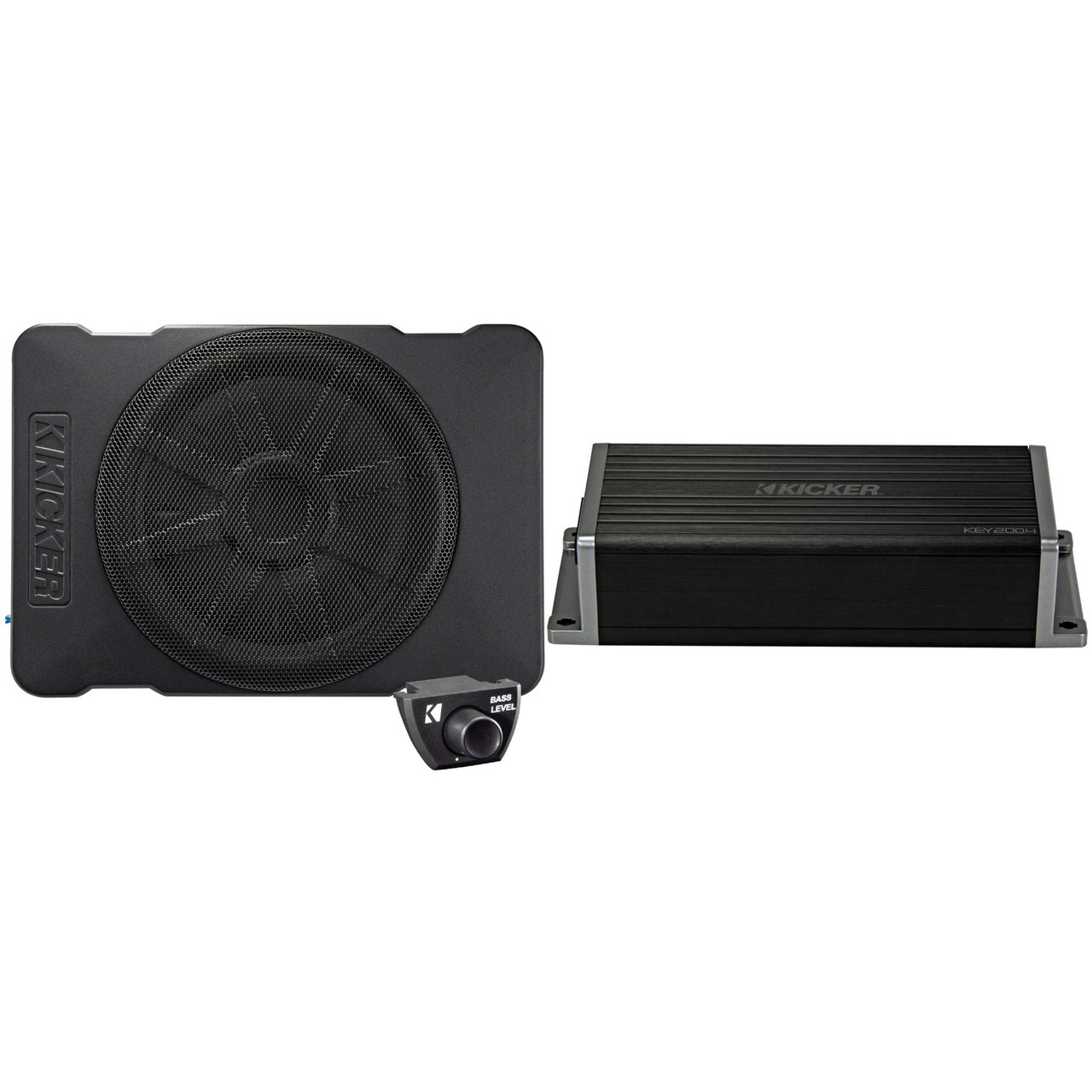 Kicker 47KEY2004 4-Channel DSP Smart Amplifier, 4x50W w/ 51HS10