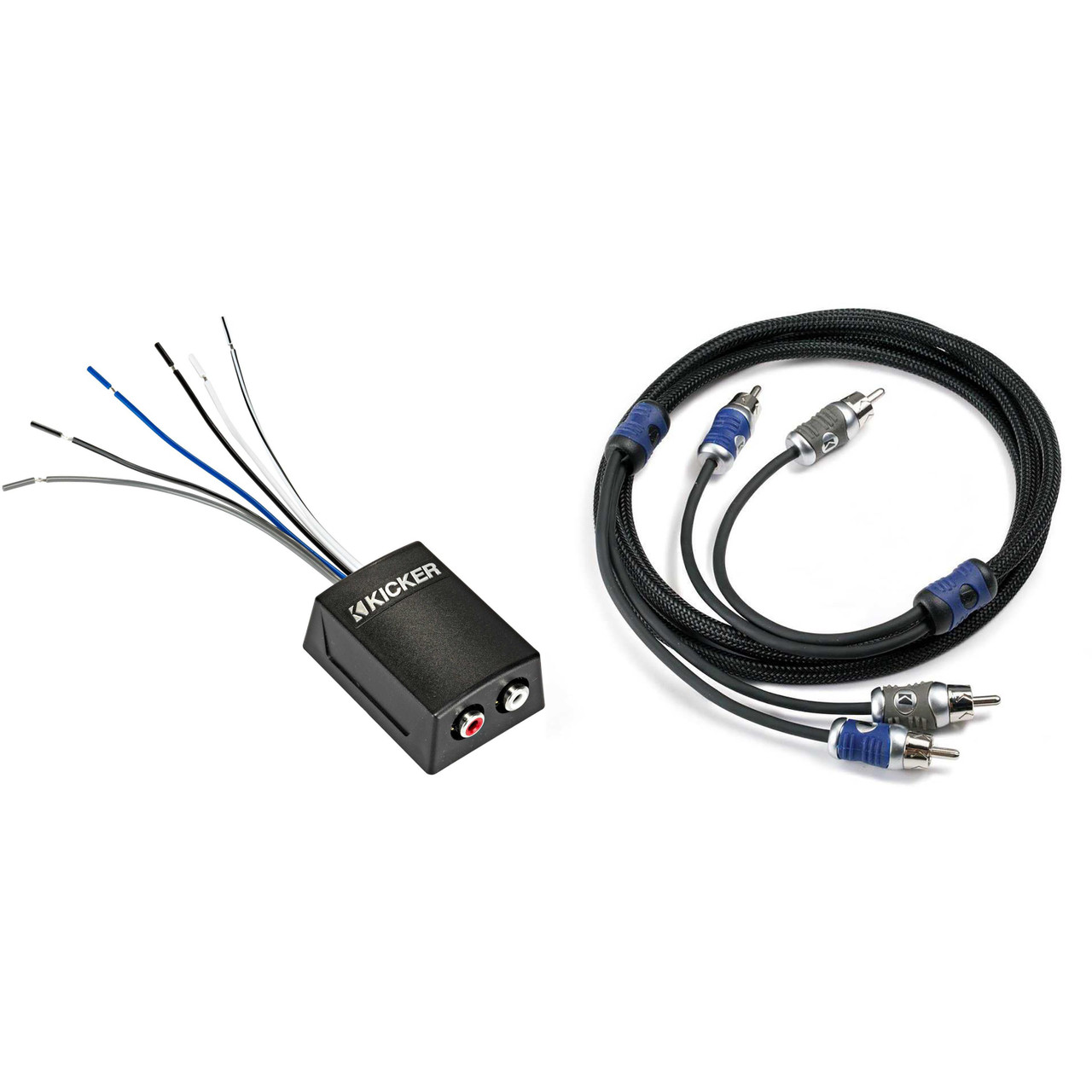 Kicker 46KISLOC2 K-Series Stereo Line-Output Converter w/ Remote