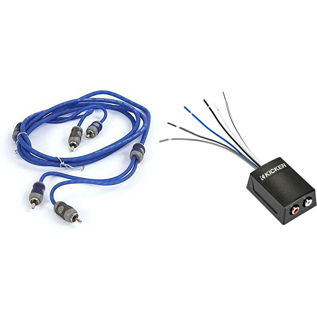 Kicker 46KISLOC2 K-Series Stereo Line-Output Converter w/ Remote