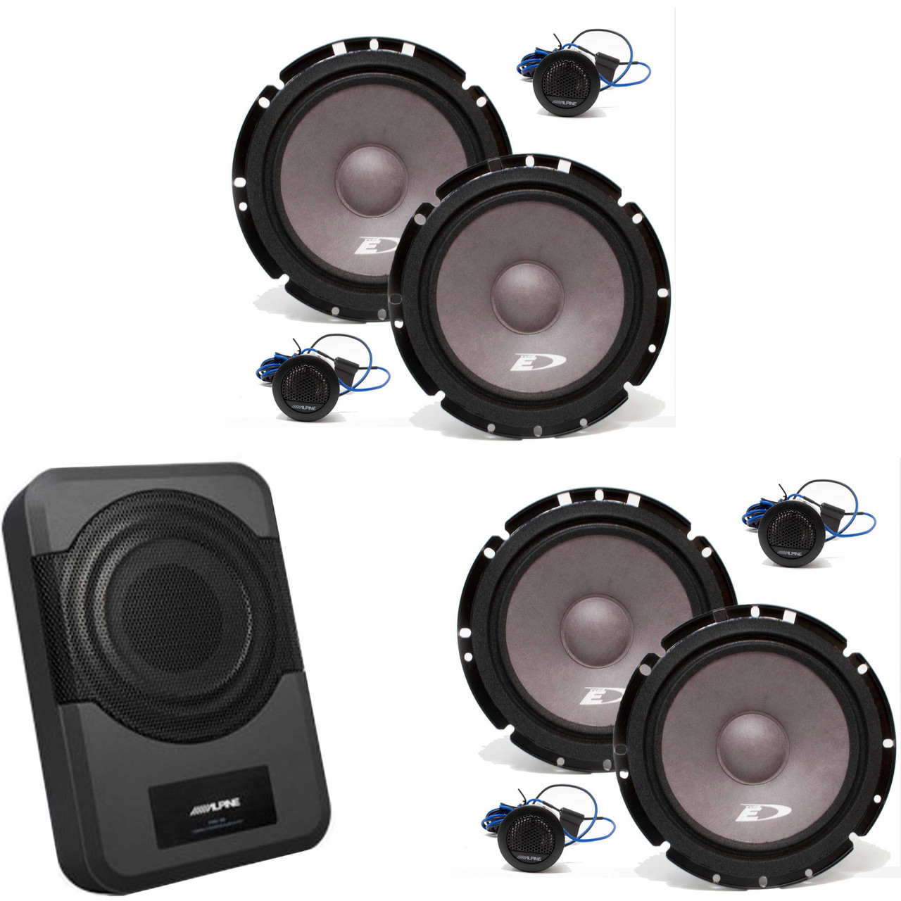 Alpine (2) SXE-1751S 6 1/2
