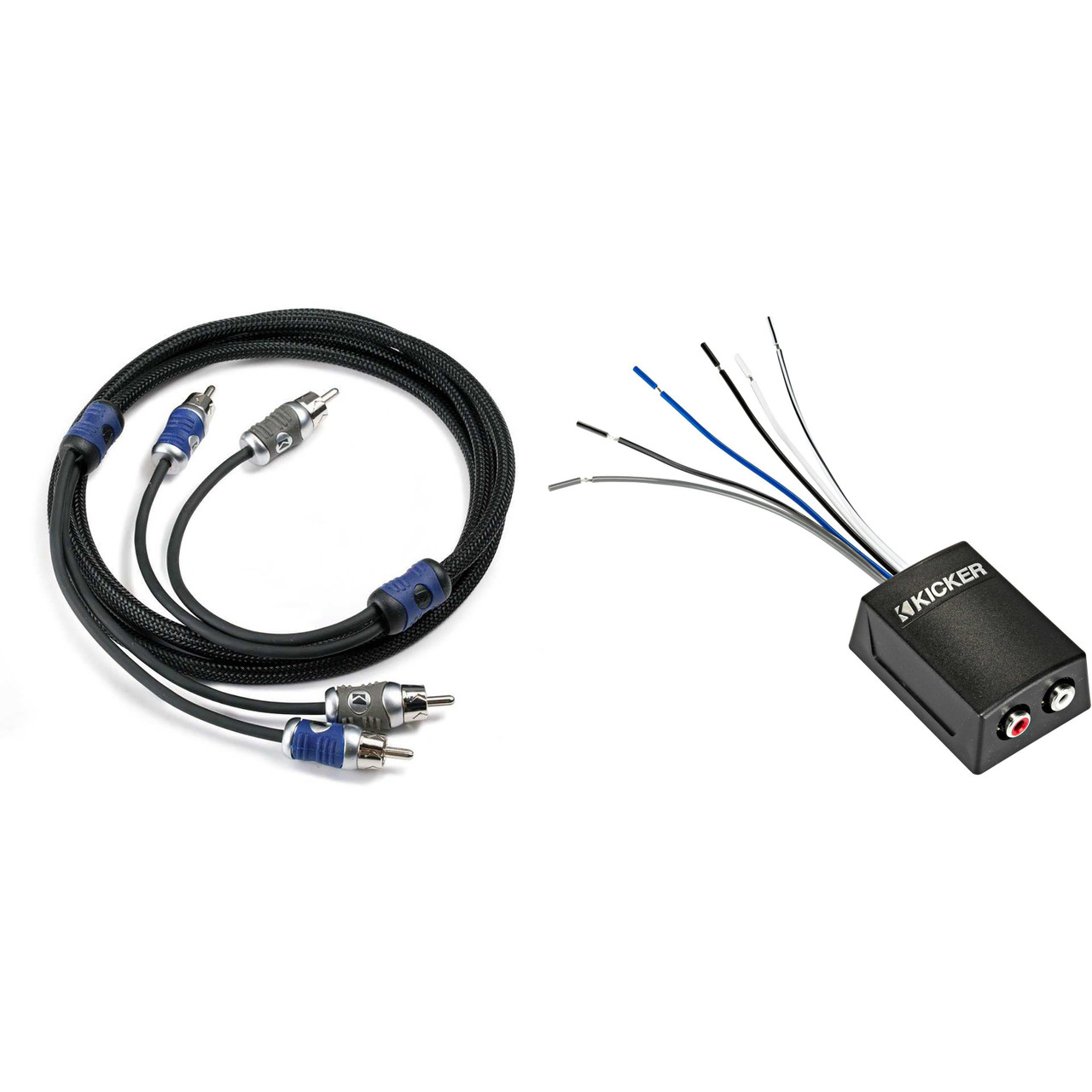 Kicker 46KISLOC2 K-Series Stereo Line-Output Converter w/ Remote