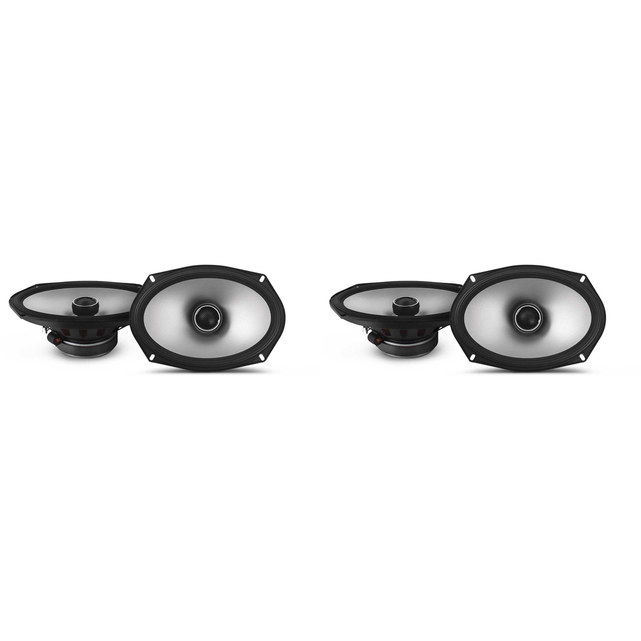 Alpine S2-S69 6x9 Speaker Bundle Compatible with Ram Crew Cab