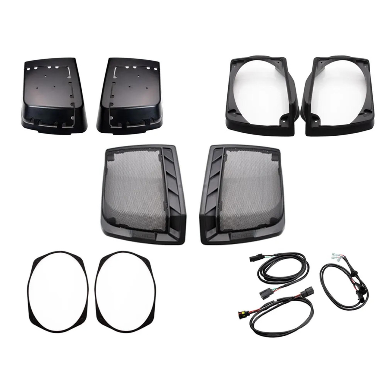 Hertz HD13DH Lid Kit with Speaker Harness (No Speakers) Compatible