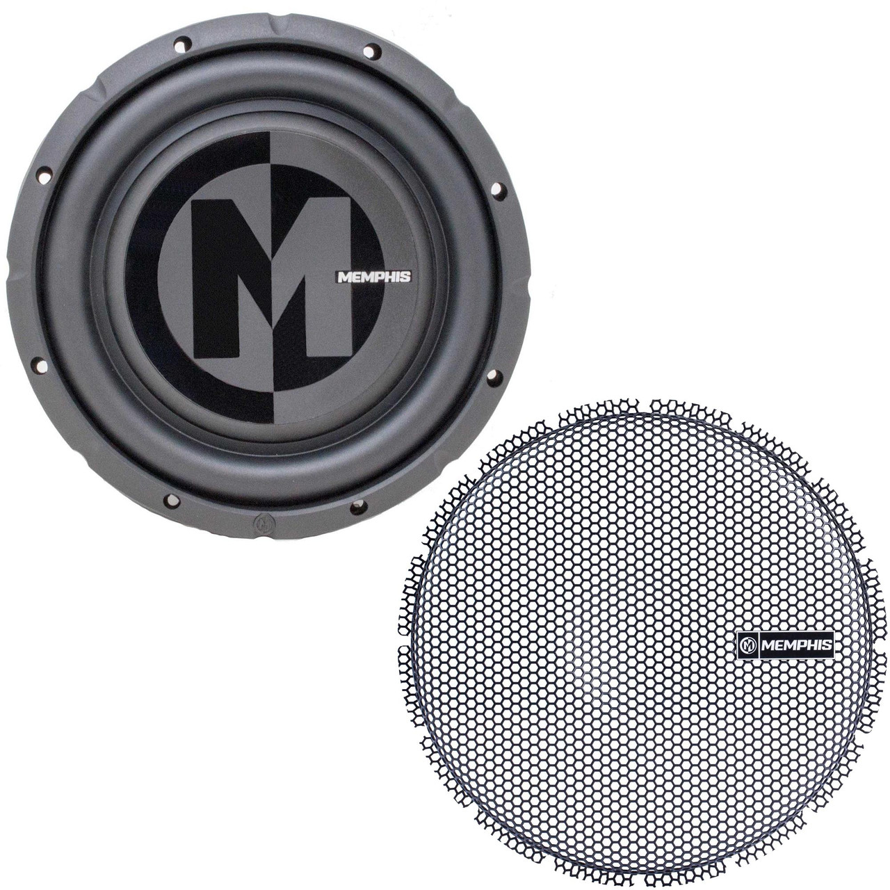 Memphis Audio PRXS1024 10” Power Reference Slim Subwoofer with a