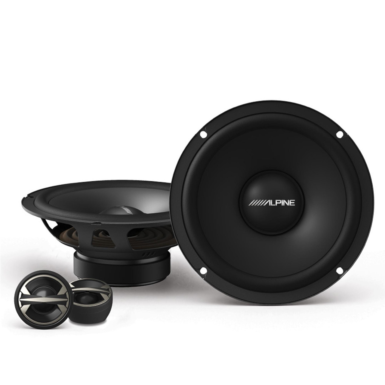 Alpine EL-E65C-G 6.5” Component 2-Way Speaker Set, Pair - Creative