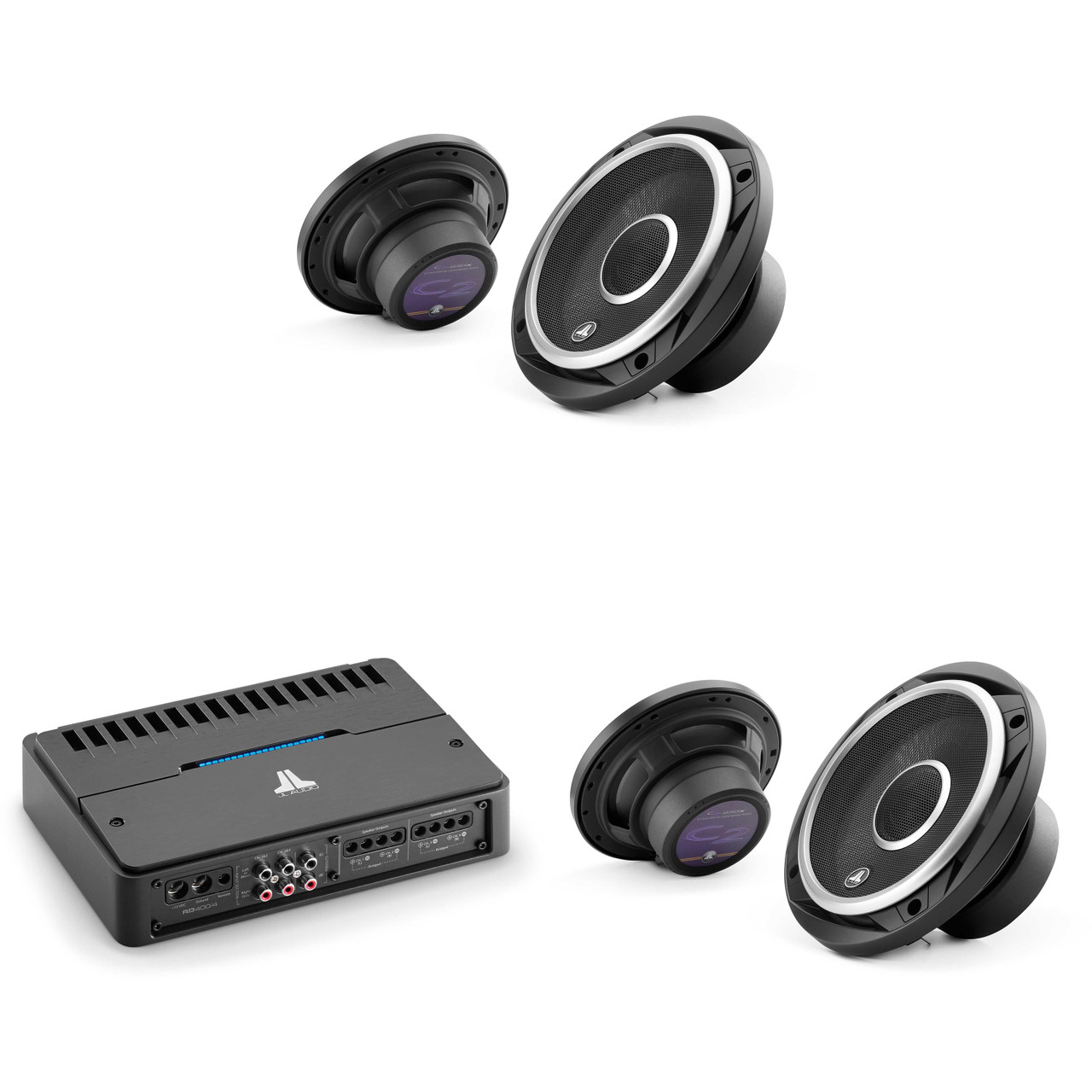 JL Audio 4 Channel RD Amp & (2) C2-650x 6.5