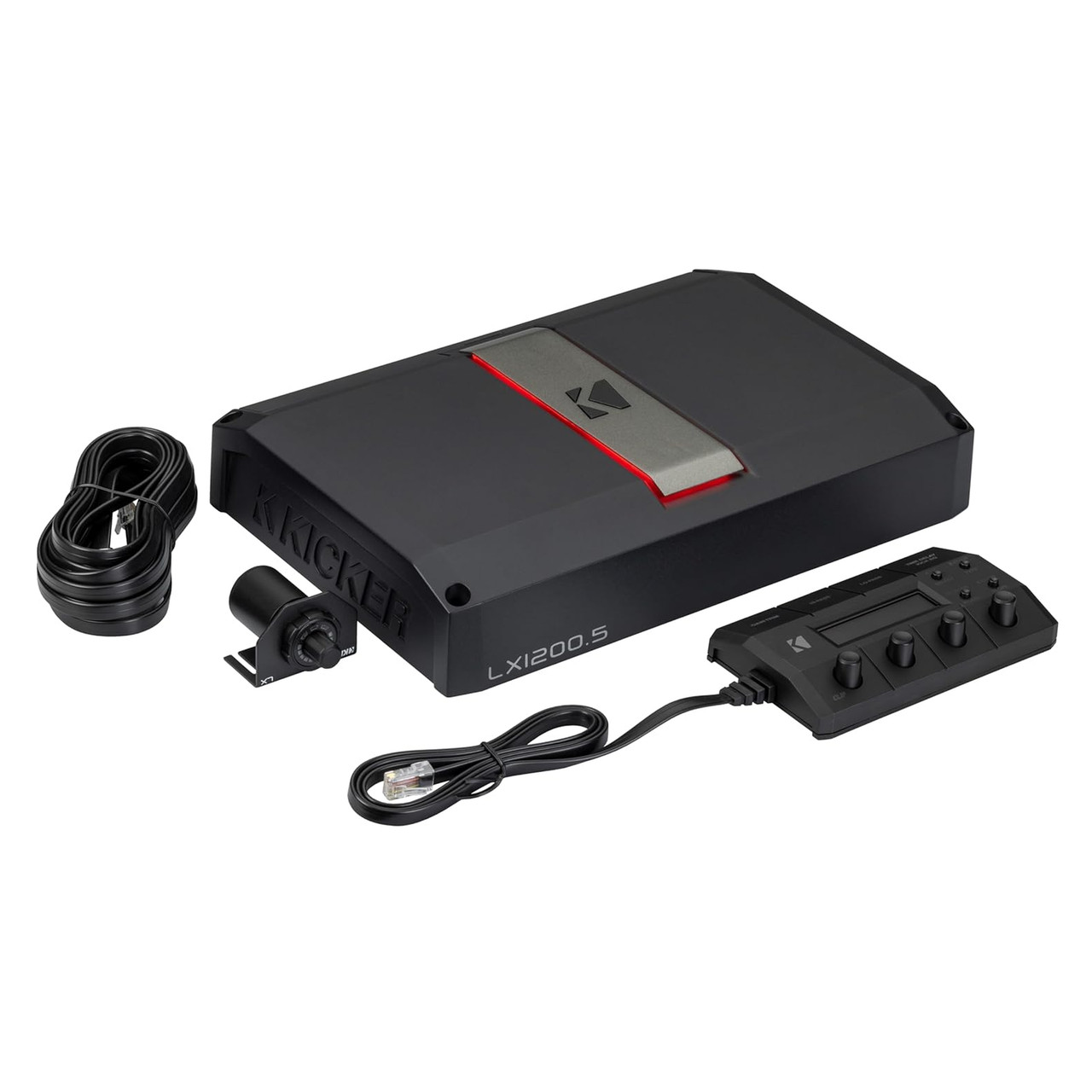 Kicker LX1200.5 5-Channel Amplifier - 4-Channels Full Range 125