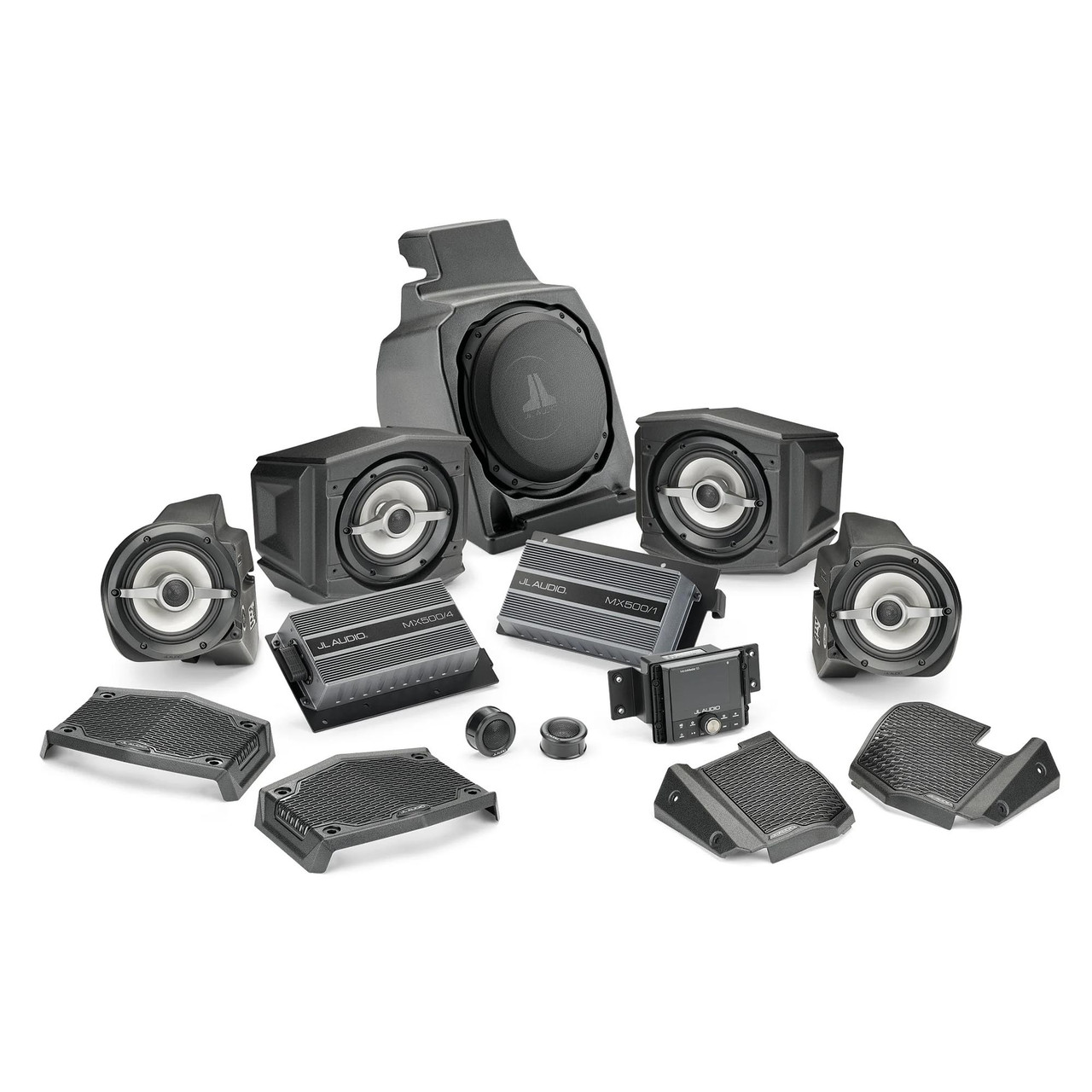 JL Audio SLPK-POL-RZR19/M6 SlamPak Audio System for 2019–2024