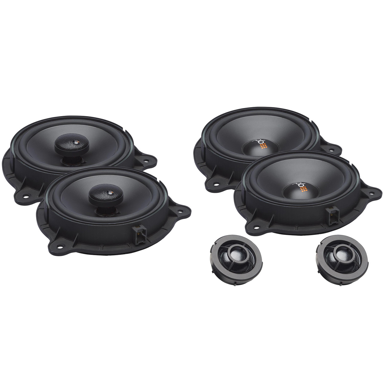 PowerBass Replacement Speakers for 07-19 Nissan Altima Front Door