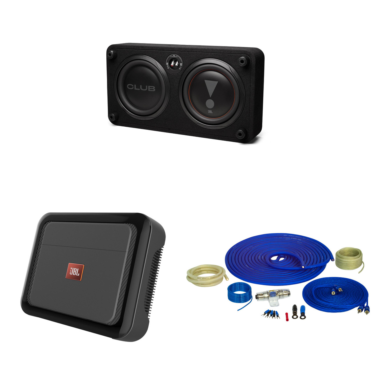 JBL CLUB1000SSL SINGLE 10” Thin Subwoofer Enclosure with Passive