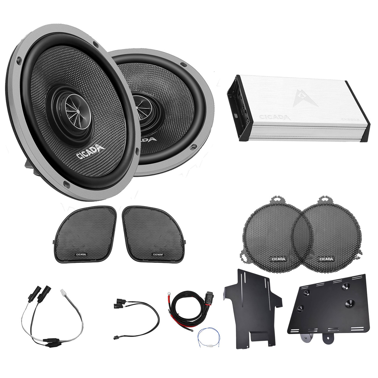 Cicada Audio 14CXCXX-2X2 14-23 HD CX250.2D 250 Watt 2 Ch Amplifier