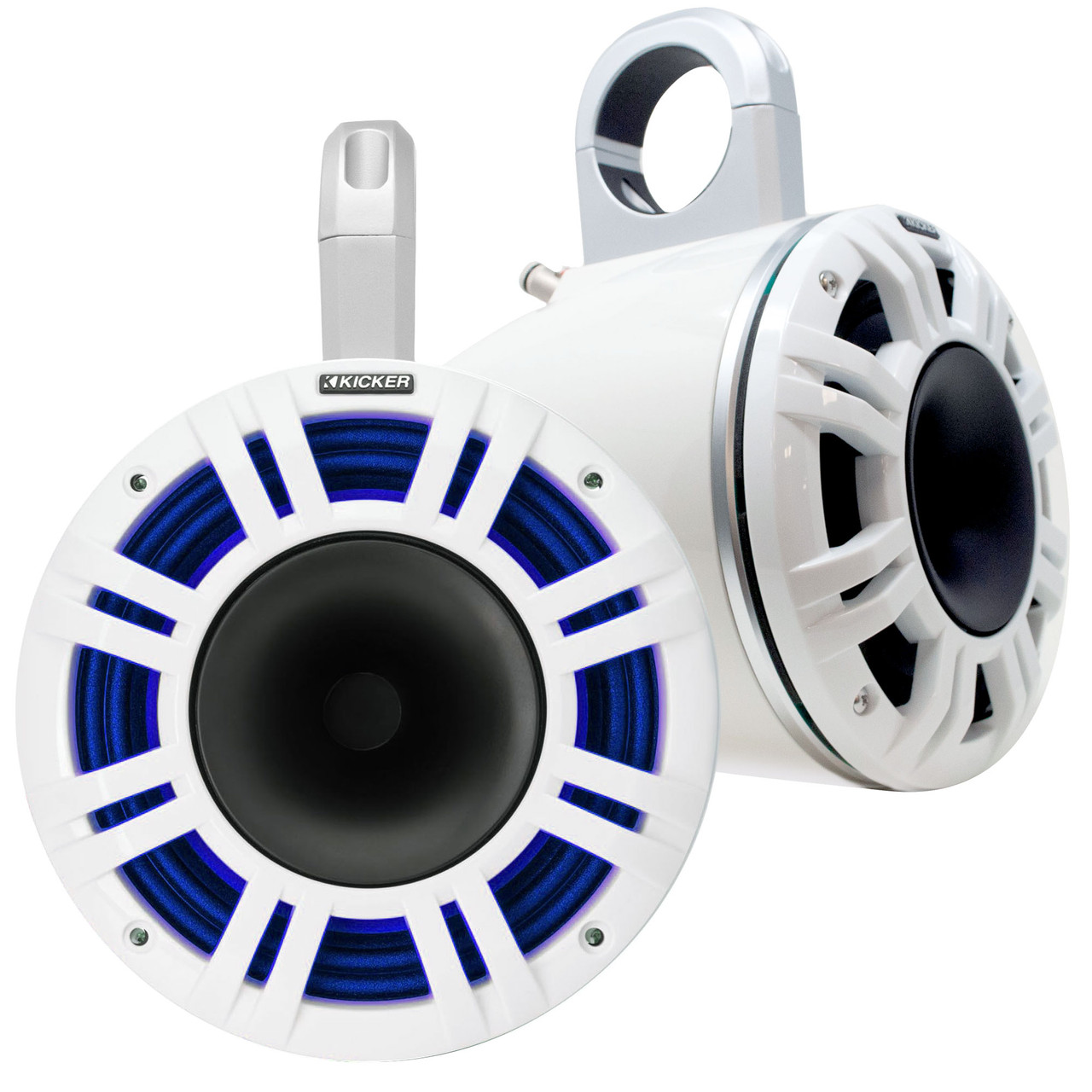 Kicker KMXL Tower Speaker Bundle - 8