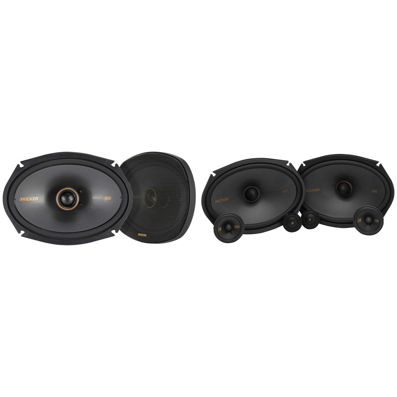 Kicker Ram 19-Up Audio Speaker Upgrade KS Series 6x9 - Creative Audio