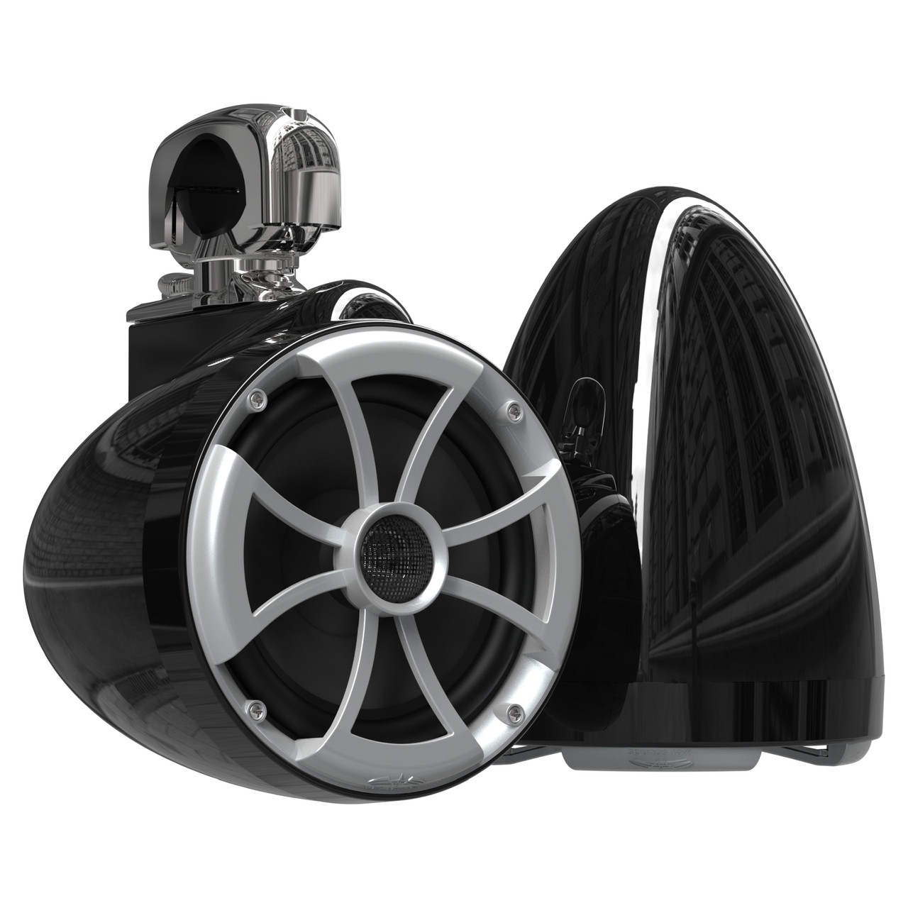 Wet Sounds ICON 8-B SC V2 - Black ICON8 - ICON Series 8