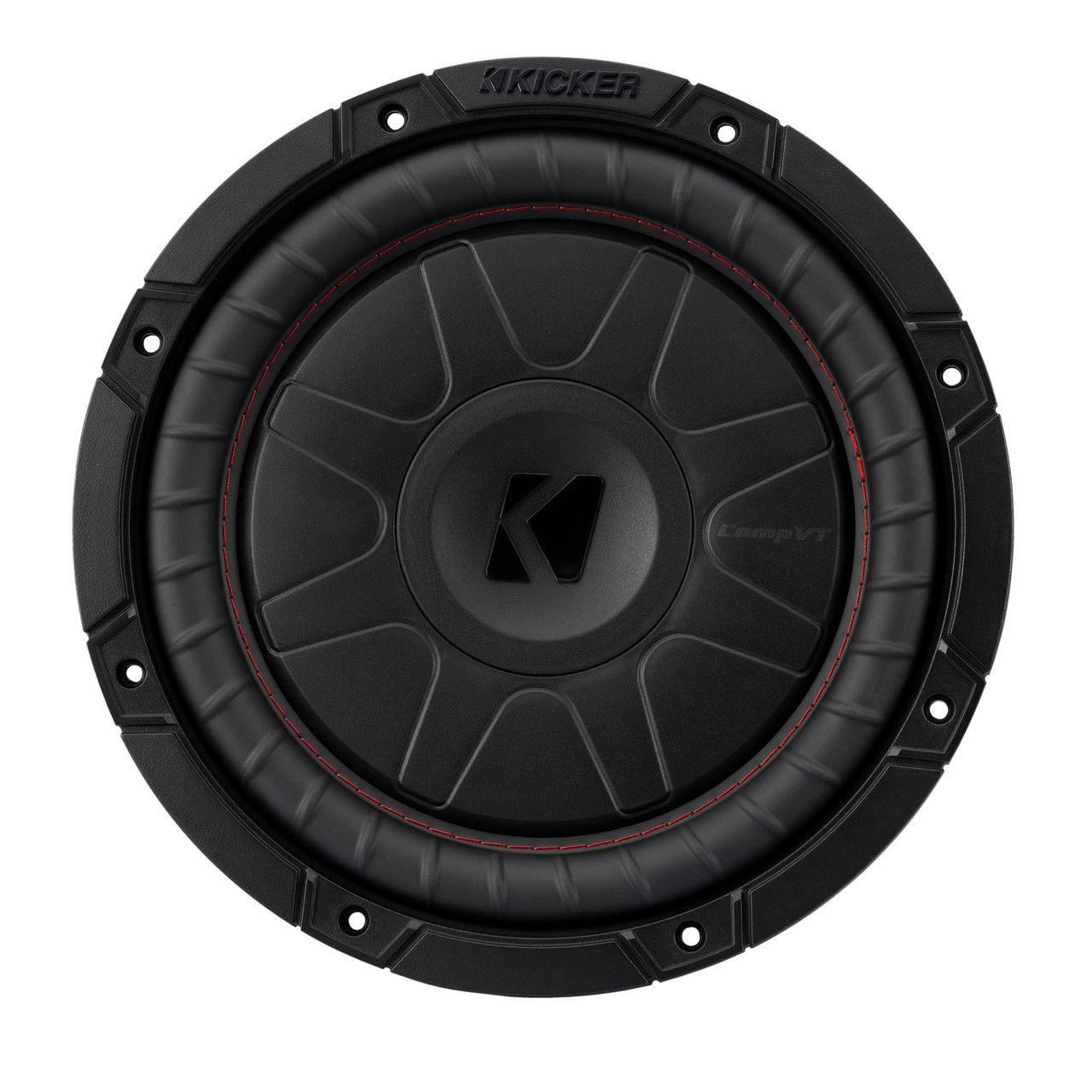 Kicker 52CVT102 CVT10 CompVT 10-Inch (24cm) Subwoofer, 2 Ohm SVC