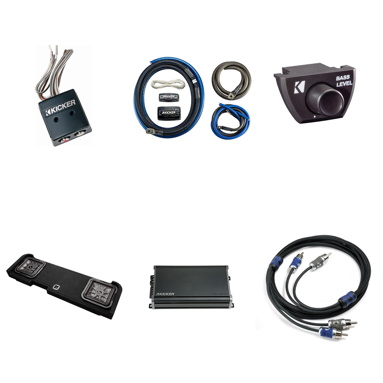 Kicker 51KGMDL7T122 L7T Sierra or Silverado Dual 12