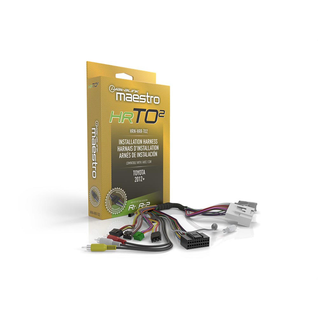 iDatalink HRN-HRR-TO2 TO2 T-Harness Compatible With 2012-2021