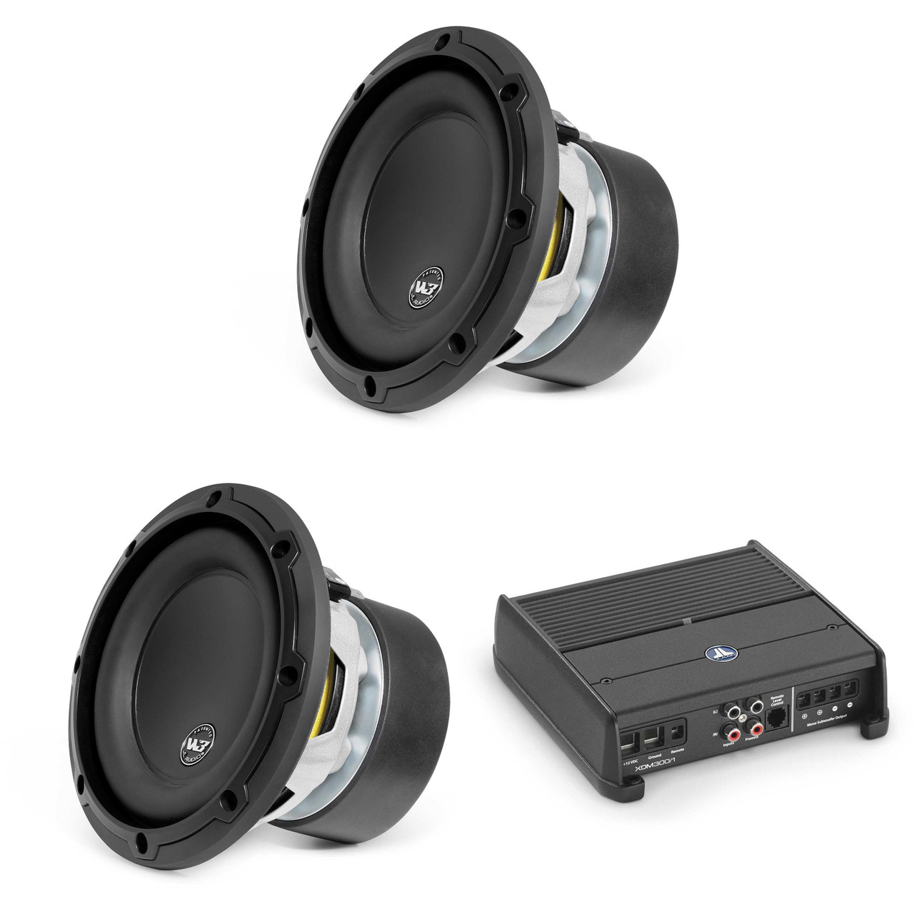 JL Audio (2) 6W3v3-4 6.5